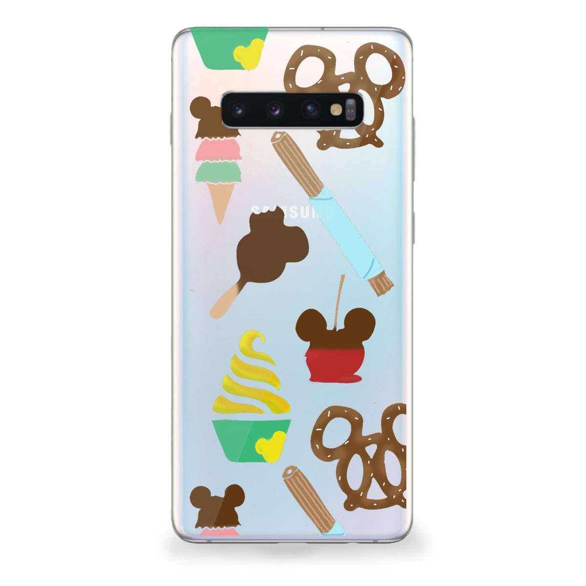 Theme Park Snacks Samsung Galaxy Case for S7, S8, S9, S10, S10e, S10 Plus and Edge