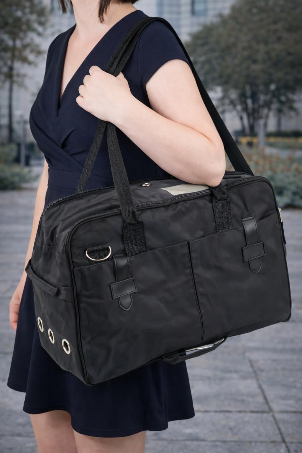 Karlie 62054 torba do noszenia No Limit L: 43 cm szer.: 24 cm wys.: 29 cm czarny