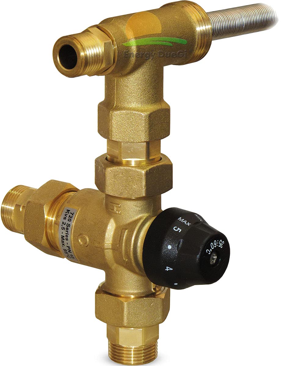 Kit de recirculación de agua caliente sanitaria para hervidor combinado, temperatura de ajuste 35÷60°C