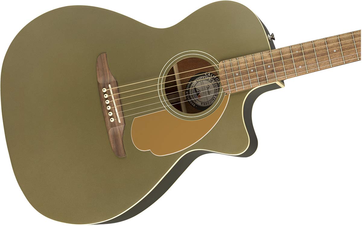 Fender newporter オリーブ　緑　アコースティックギター　エレアコ Fender newporter オリーブ 緑 アコースティックギター エレアコ
