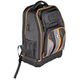 62805BPTECH 28-Pocket Laptop Backpack Tool Bag, Tradesman Pro Extra-Large Tech Tool Backpack with Molded Bottom, Charging Port