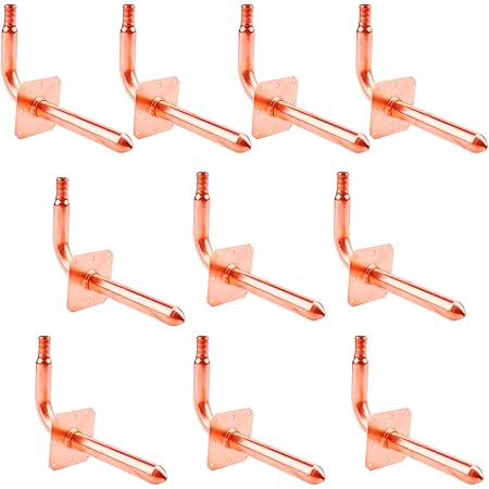 Pack Of 5) EFIELD 8-inch Length 1/2" Pex-A Expansion F1960 Copper Stub Out Elbow For Pex-A Tube Connection, ASTM F1960 - View #7
