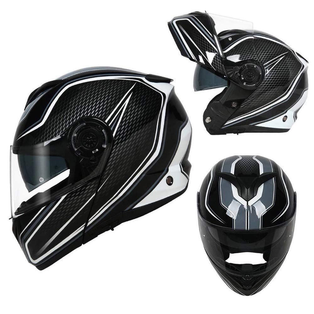 Casque Moto Bluetooth, Casque Moto Intégral Homologué ECE
