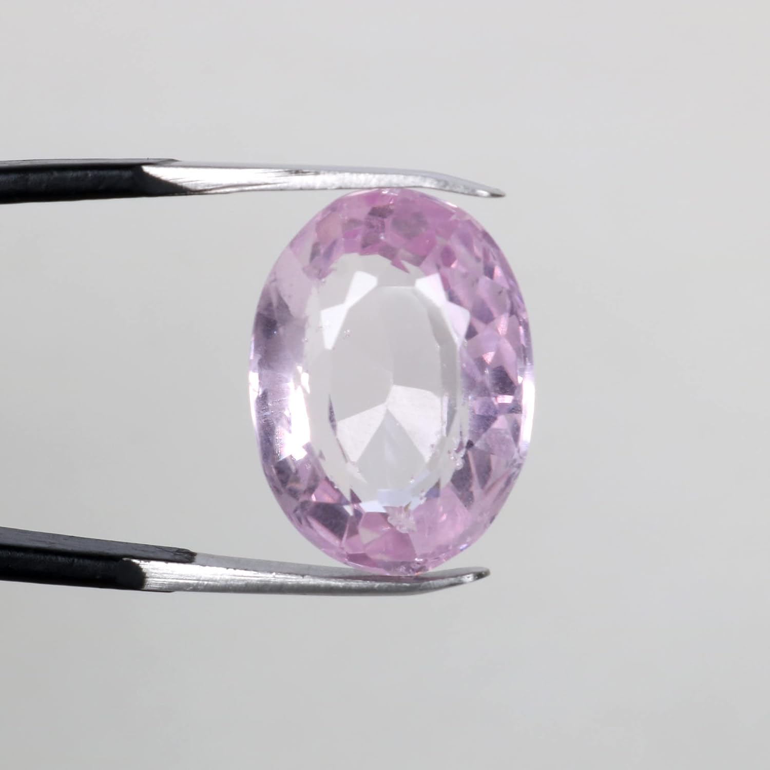 REAL-GEMS EGL Certified Beautiful 7 Carat Natural Pink Topaz Loose Gemstone - Oval Cut Natural Gemstone