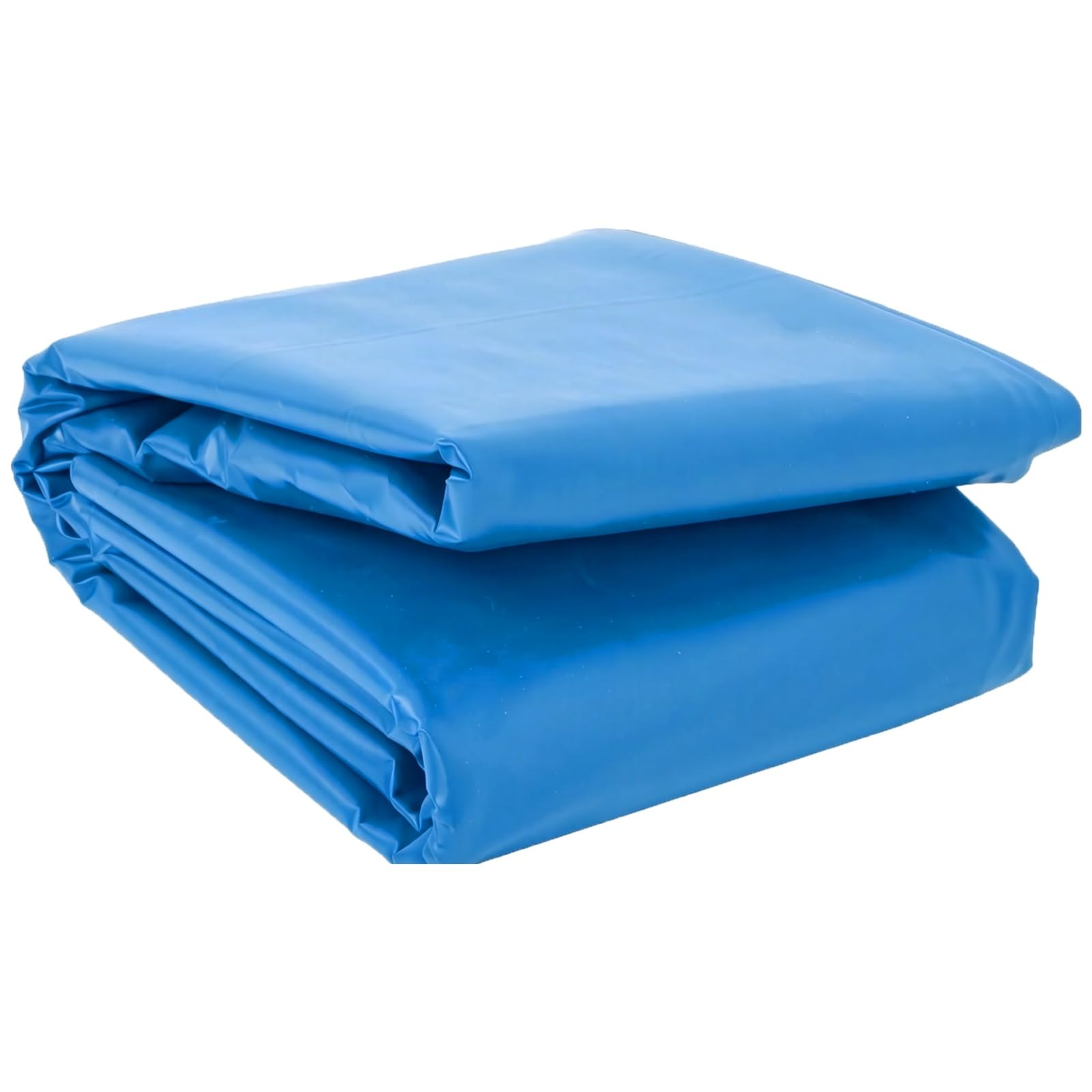 Liyadolaam 5x5m 6x6m 7x8m 7x12m 10x15m Pond Liner Blue HDPE Heavy Duty Polyethylene Sheeting for Koi Ponds Fish Ponds Natural Looking Ponds Aquaculture(8x10m(26.2x32.8ft))