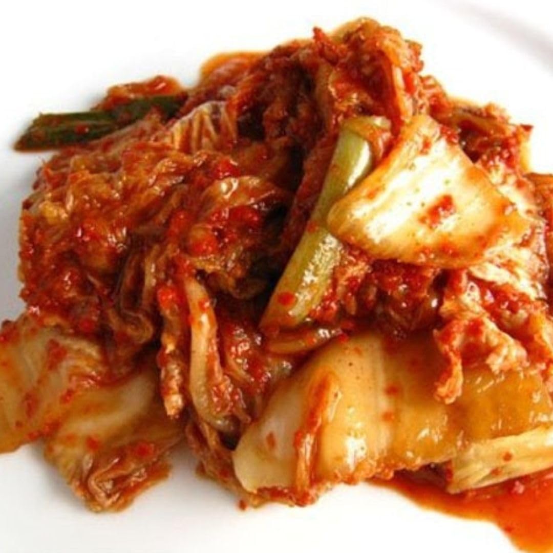 Korean Market - Kimchi Coreano Super Fresh | Sabor y Tradición | 80g | Pack de 5