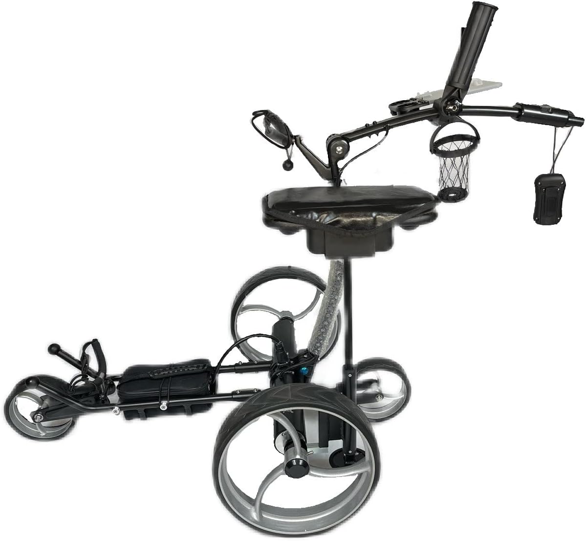 INSANITY GOLF New Model Electric Golf Trolley Cart With Remote Control, Aluminum Frame, 24 Volt