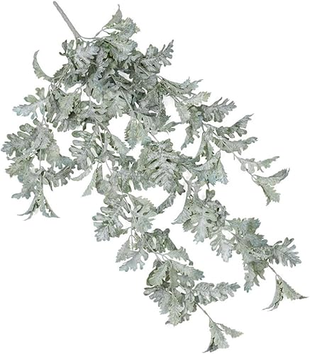 Vista 17 de Factory Direct Craft Arbusto artificial polvoriento para arreglos de verano y exhibiciones diarias, 16 pulgadas