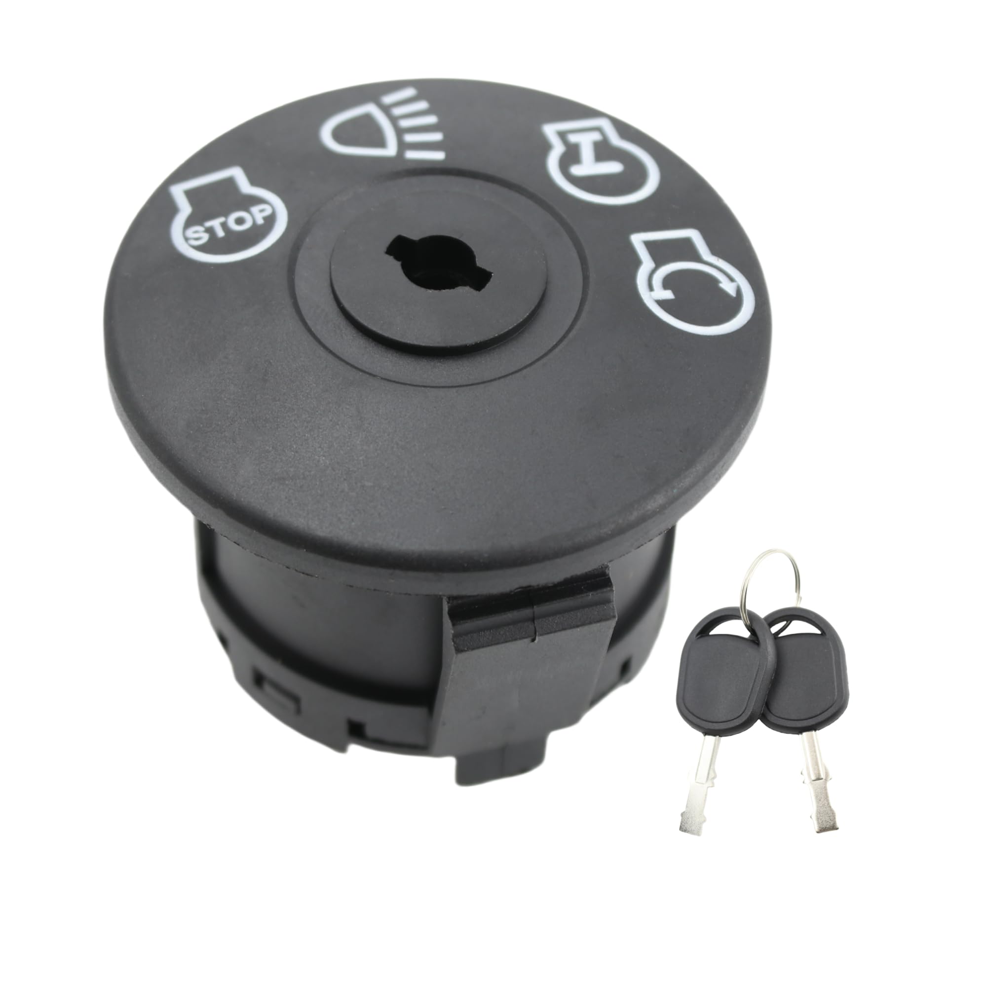 Interrupteur D'allumage Avec 2 Clés Pour Tondeuse - Compatible Husqvarna, MTD, Cub Cadet - Remplacement OEM