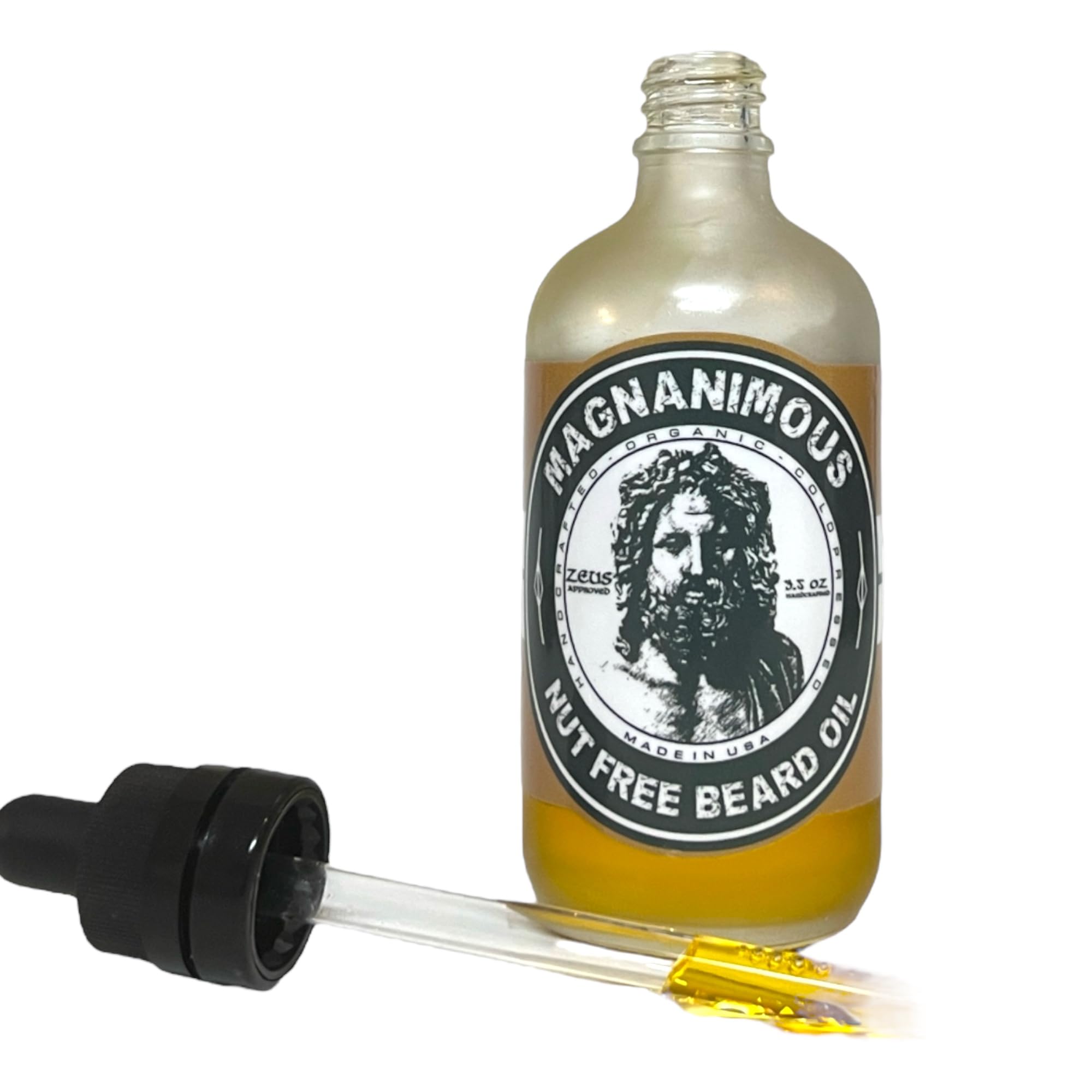 Amazon.com: MAGNANIMOUS HYPO-ALLERGENIC/NUT-FREE BEARD OIL (3.5 OZ