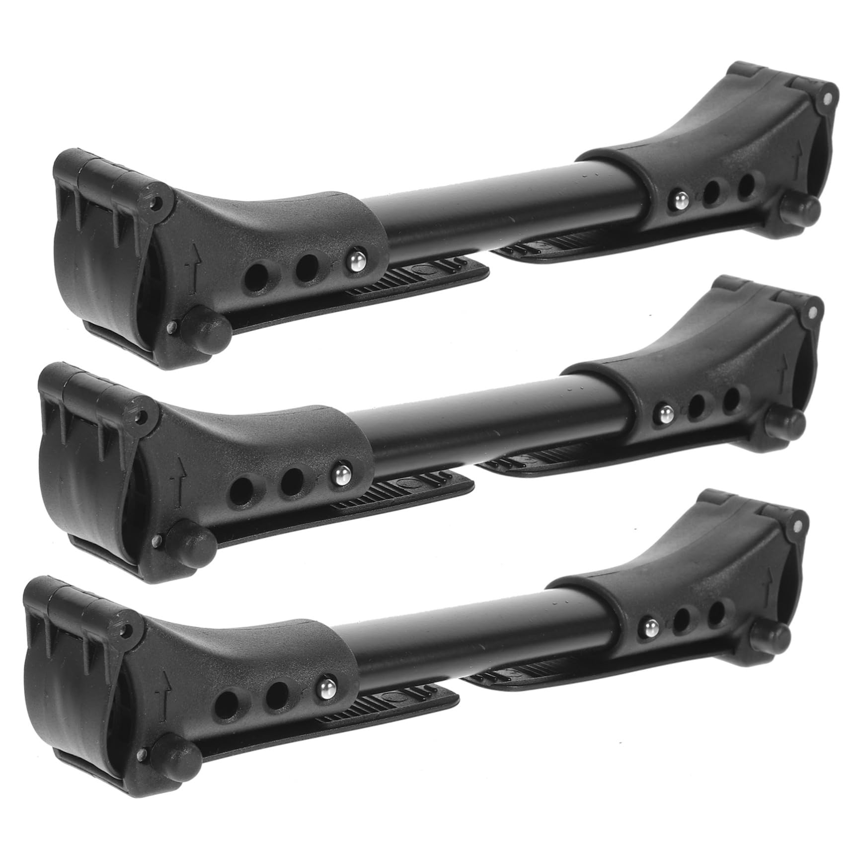 Conectores para Cochecito Gemelo de Aluminio Ligero y Longitud Ajustable, Pack de 3 Piezas para Unir Carritos de Ñiño en Parques Temáticos y Viajes
