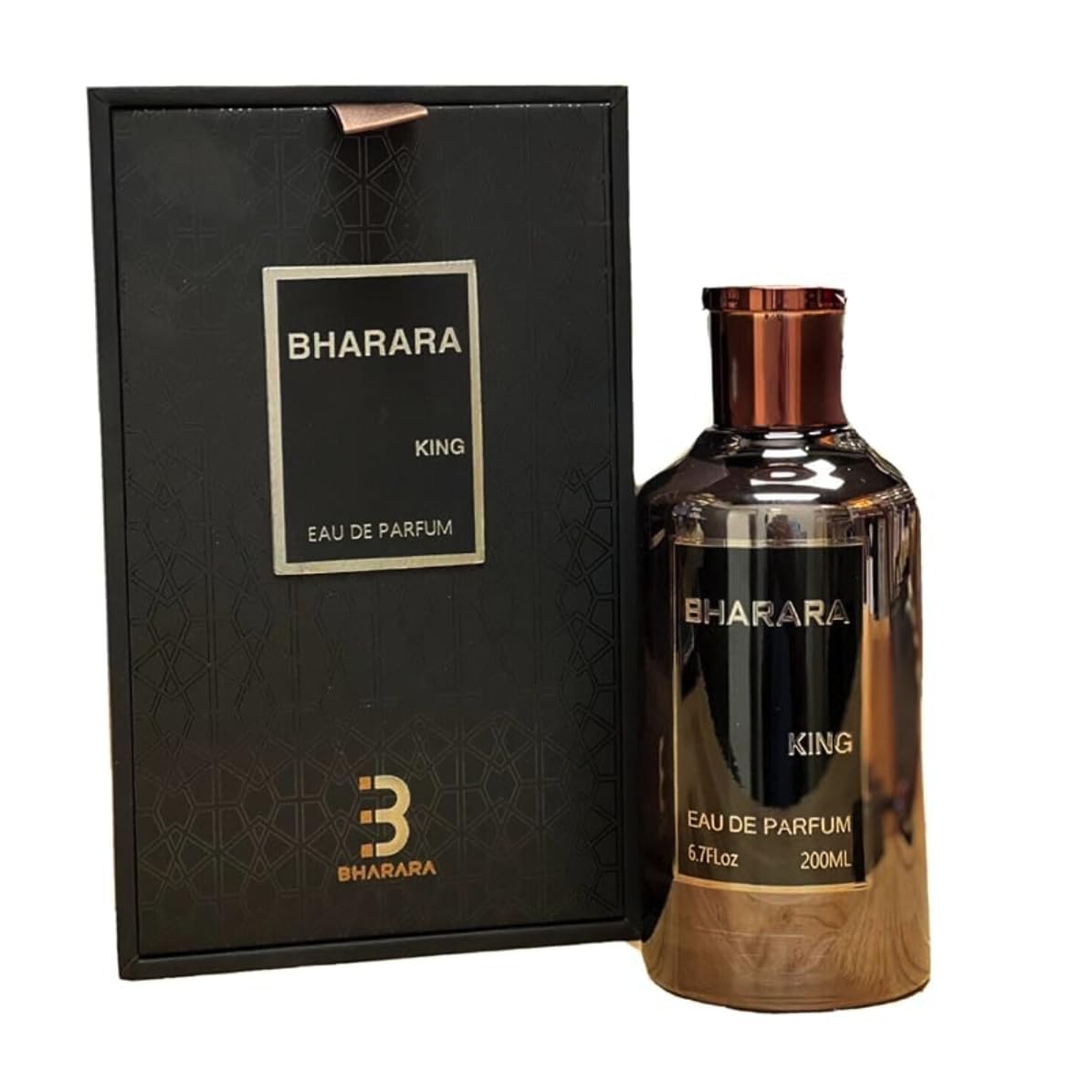 Bharara King Eau De Parfum Spray + Vaporizador de Viaje Recargable 200ml