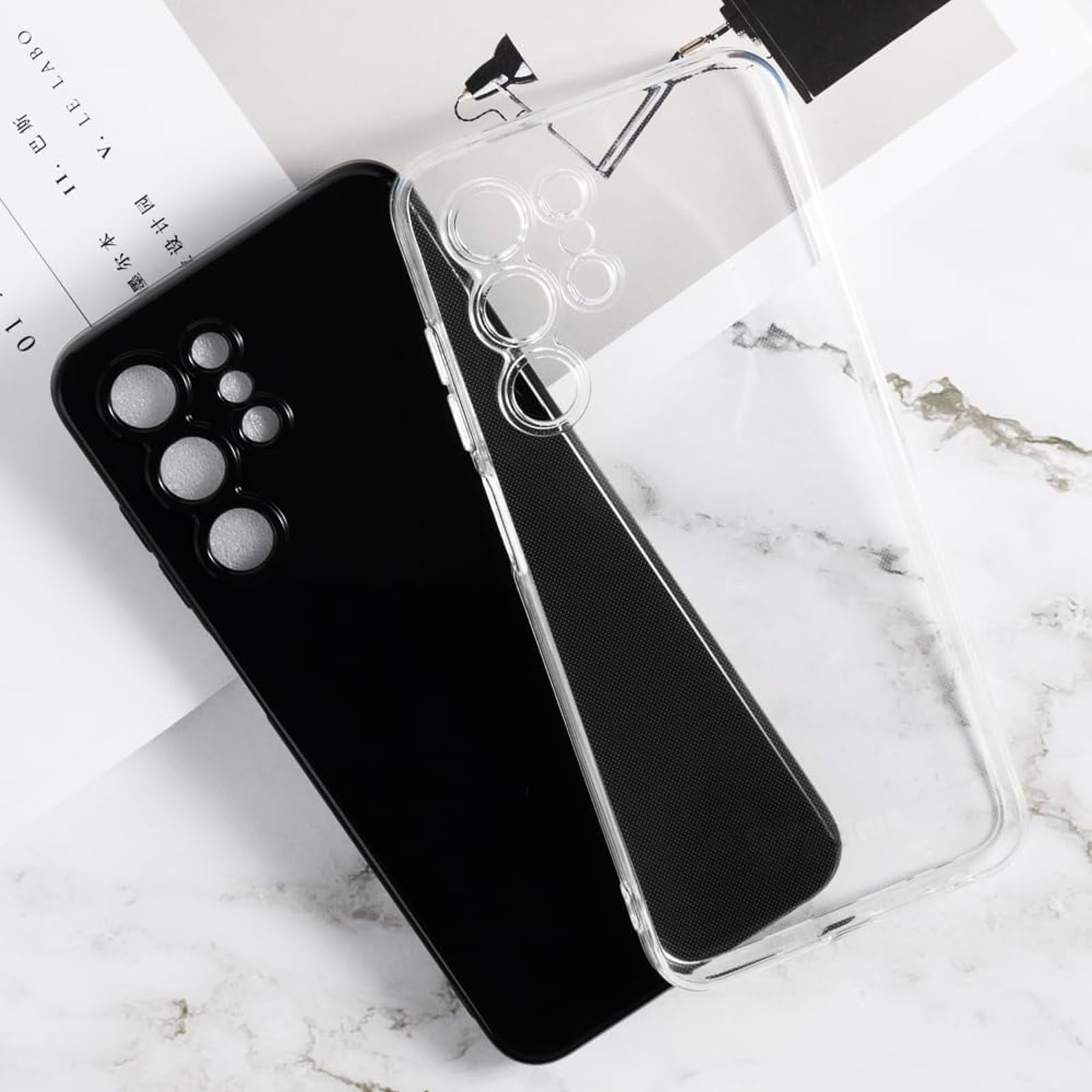 Coque Oukitel C61 Avec Verre Trempé - Housse TPU Souple Transparente + Protection écran 9H, Anti-chocs, Anti-rayures
