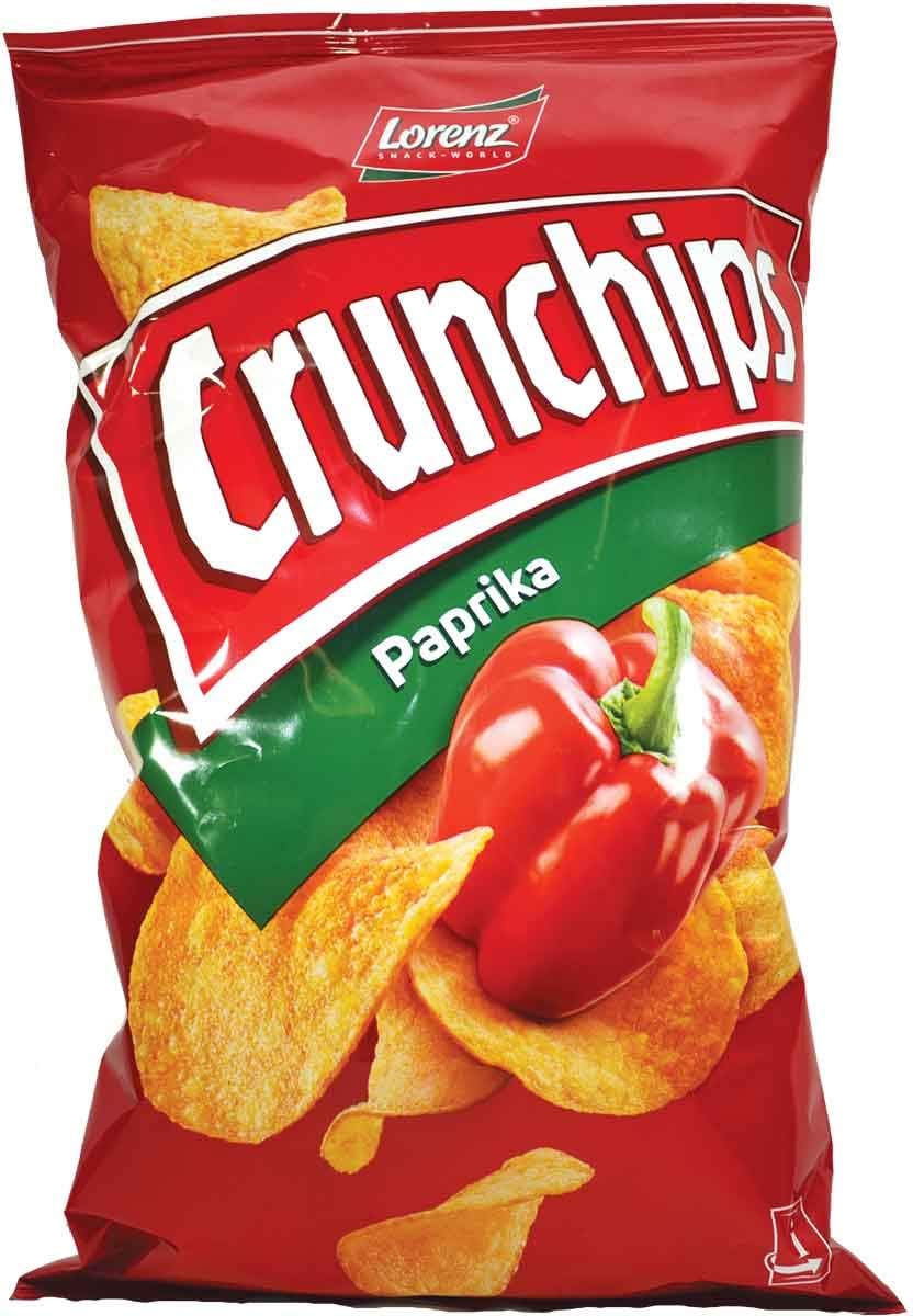 Lorenz Crunchips Paprika, 3.5 Ounce