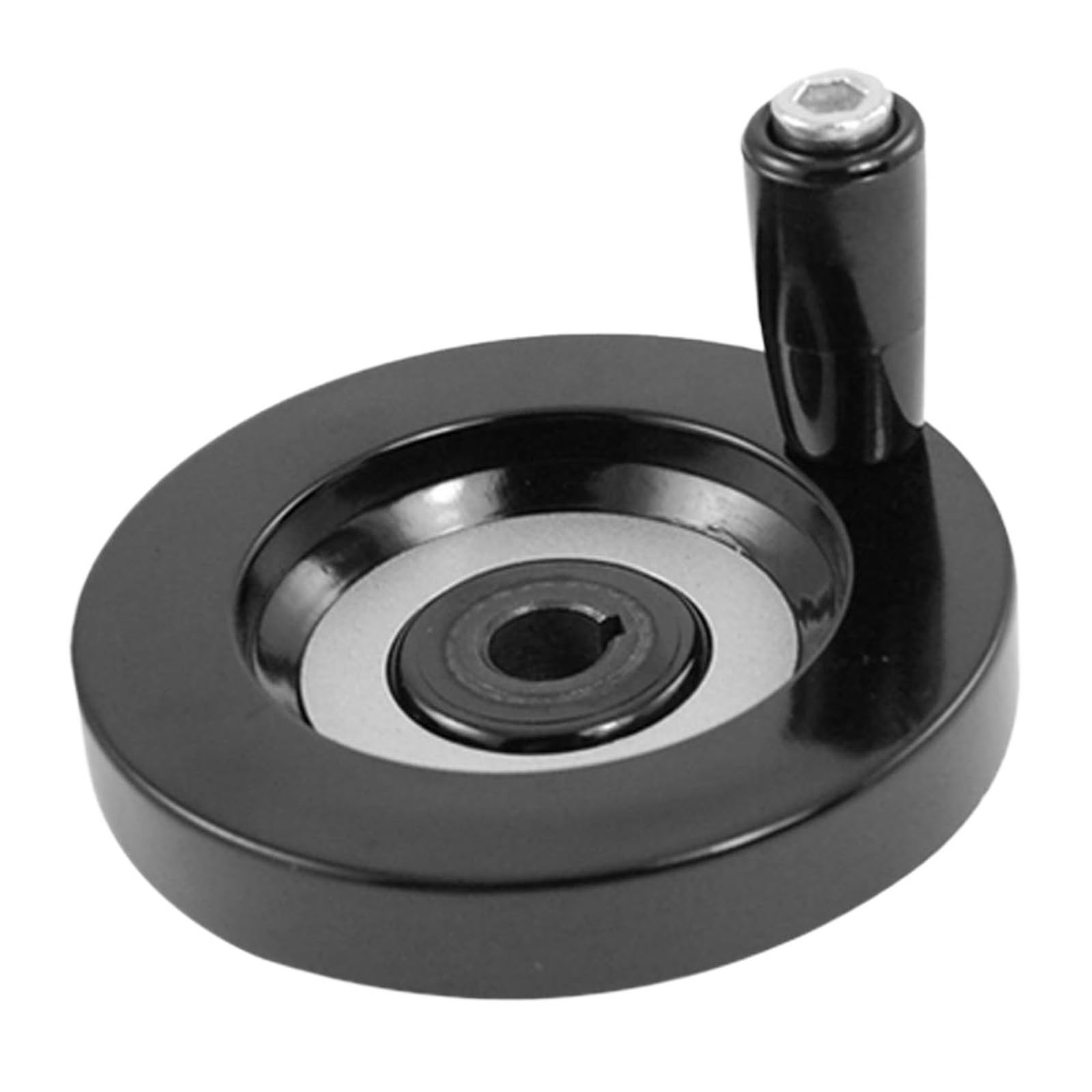 Lyvqzpwlr 8Mm X 63Mm Hand Wheel, 3 Spoke Hand Wheel, Corrugated Spoked Handwheel Black Bakelite 2Pcs Multiple Sizes For Milling Lathe Cnc(8Mm X 63Mm)