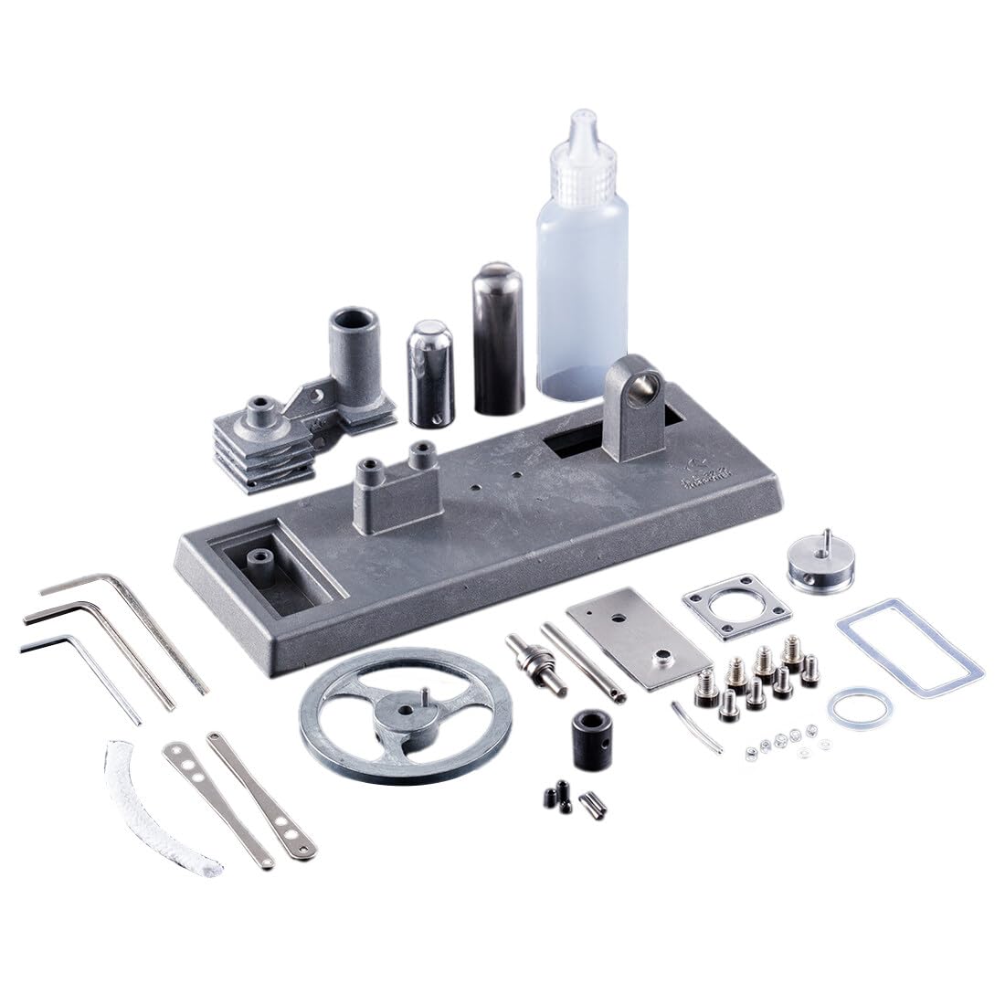 Stirlingmotor-Bausatz aus Metall, komplett zerlegbar