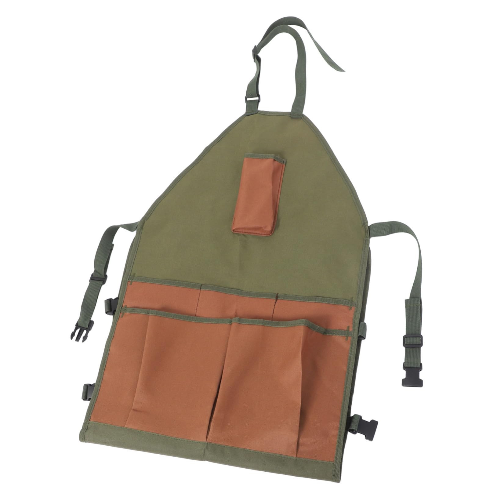 Alipis Gartenschürze Wasser Oxfordstoff aus verstellbare mit Multipocket Schutz Design und Beinschlitz vor Schmutz für Damen Herren für Gartenarbeit und Küchenschürze