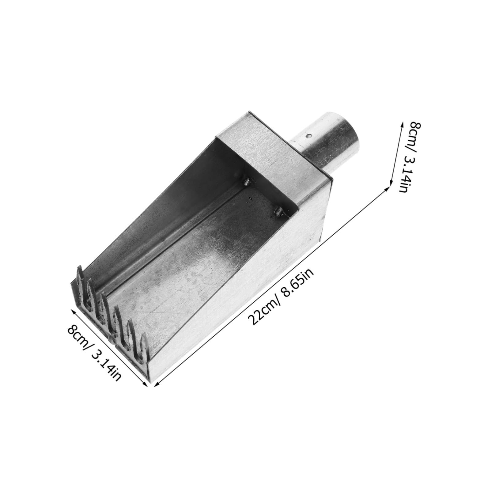 Levemolo Fruit Picker Aerial Tool Head Harvest Basket for Orchard Stainless Steel Easy to Install and Remove