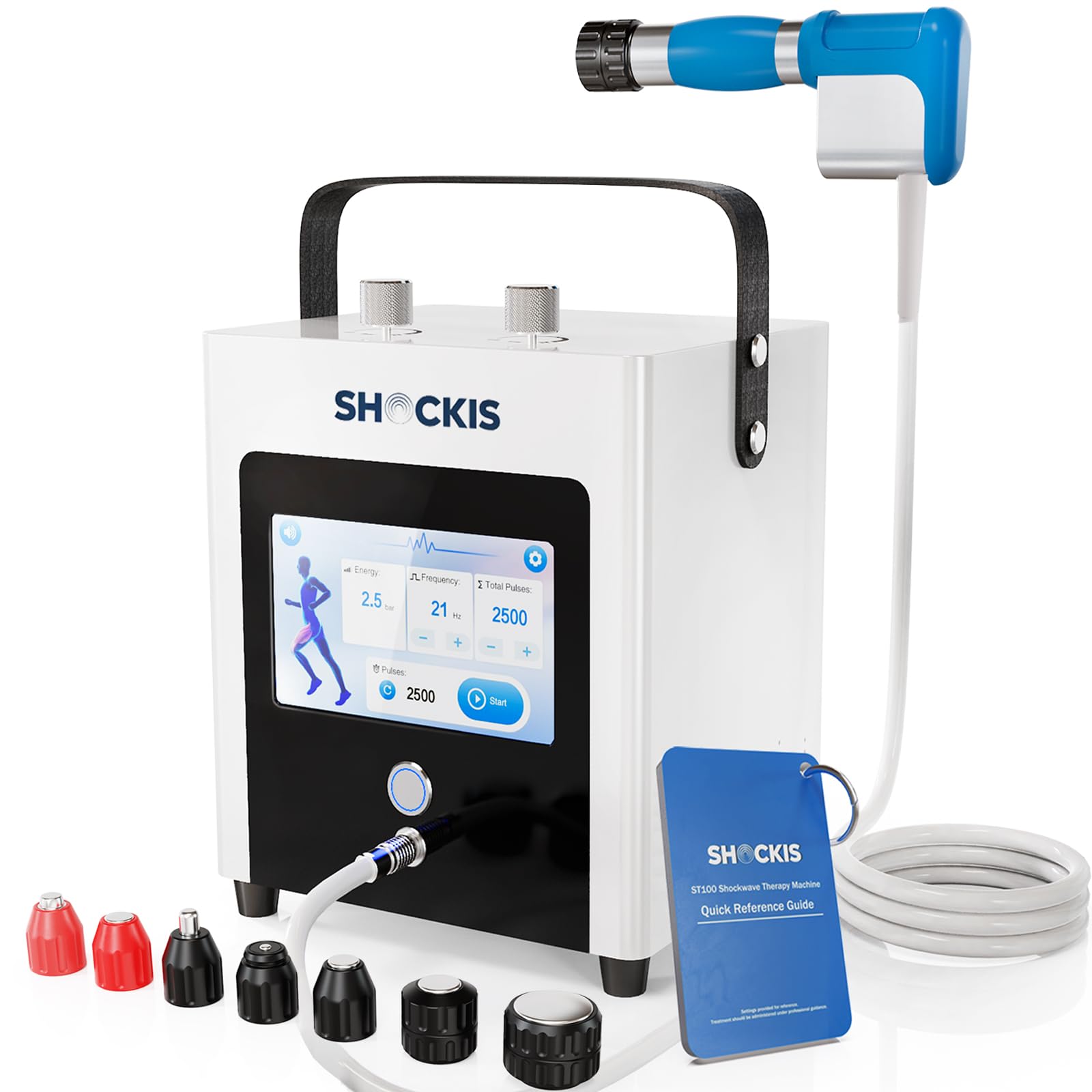 SHOCKIS Shockwave Therapy Machine, Shockwave Therapy Device, FSA/HSA Eligible ESTW Machine, Shockwave Therapy Machine for Pain Relief Therapy, Hip