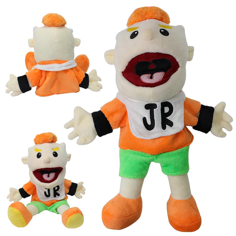 Jeffy Puppet Plush Toy Doll, 40cm Jeffy Hand Puppets