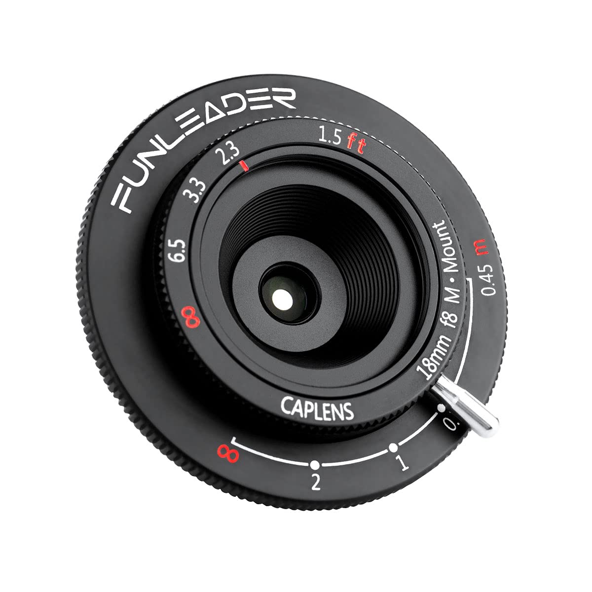 Amazon | FUNLEADER CAPLENS 18mm f/8.0 M Mマウント ライカM ブラック