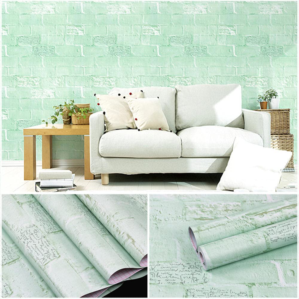 Papel pintado autoadhesivo para cubrir humedades y manchas en paredes de paso CYN Q-8 PVC
