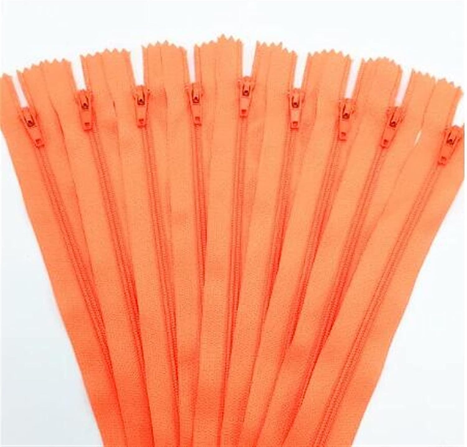 100 Cerniere A Spirale In Nylon – 22,9 Cm – Bianche E Nere – Per Cucito E Fai Da Te