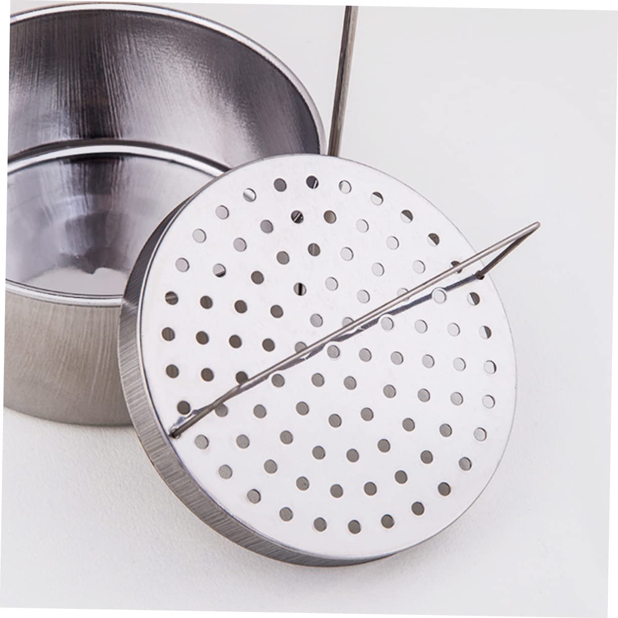 DOITOOL 3 Pezzi Secchio Lavaggio Pennelli Pittura in Acciaio Inossidabile Portatile Senza Multifunzione per Pulizia Pennelli Olio Supporto e per Pittura per Casa Scuola e Laboratorio