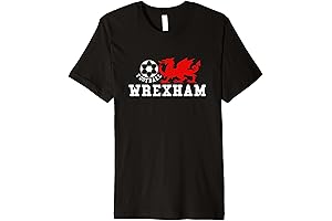 Wrexham Wales Retro Vintage Premium T-Shirt: Support the Dragons in Style!