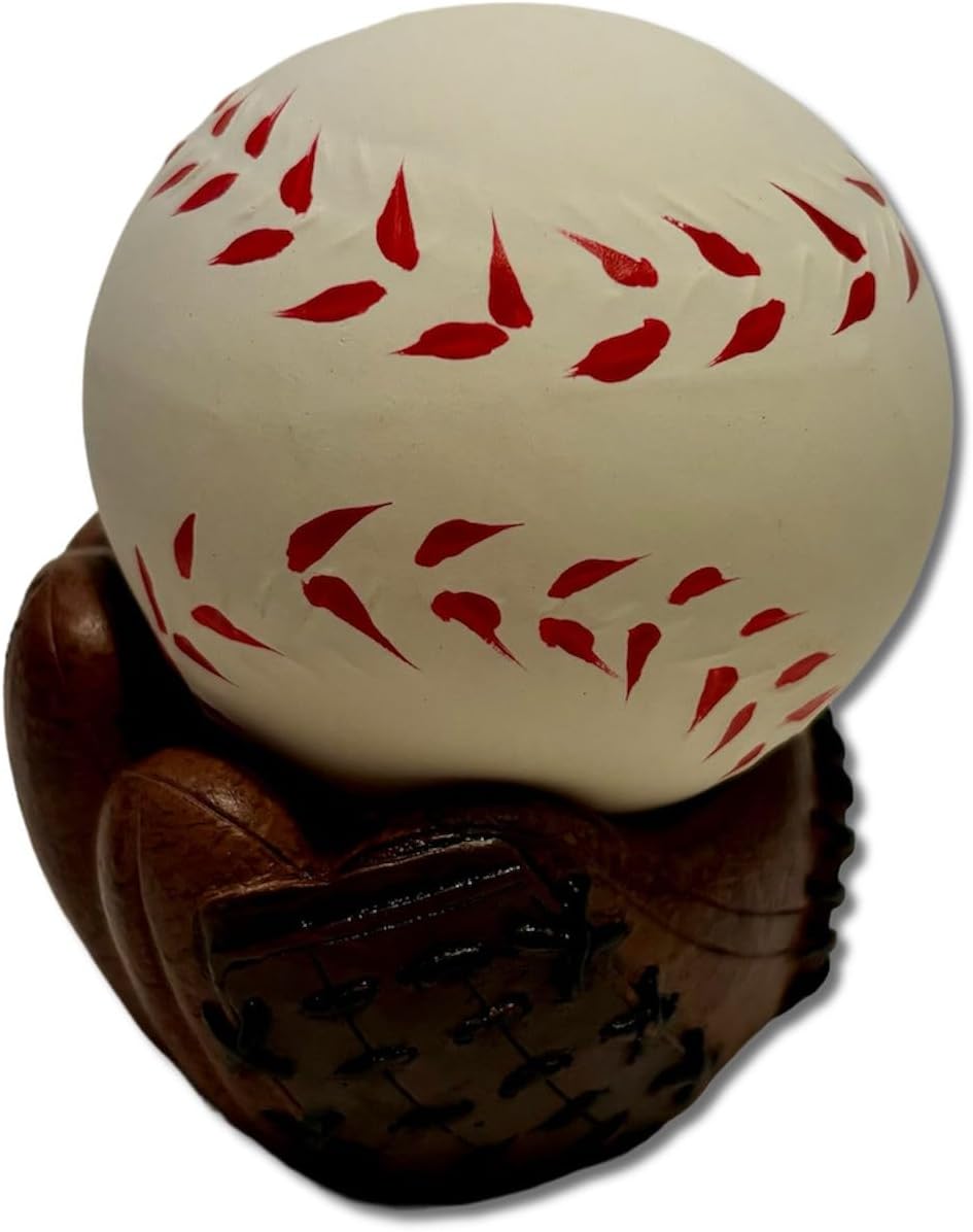 Baseball Stress Ball with Glove Stand