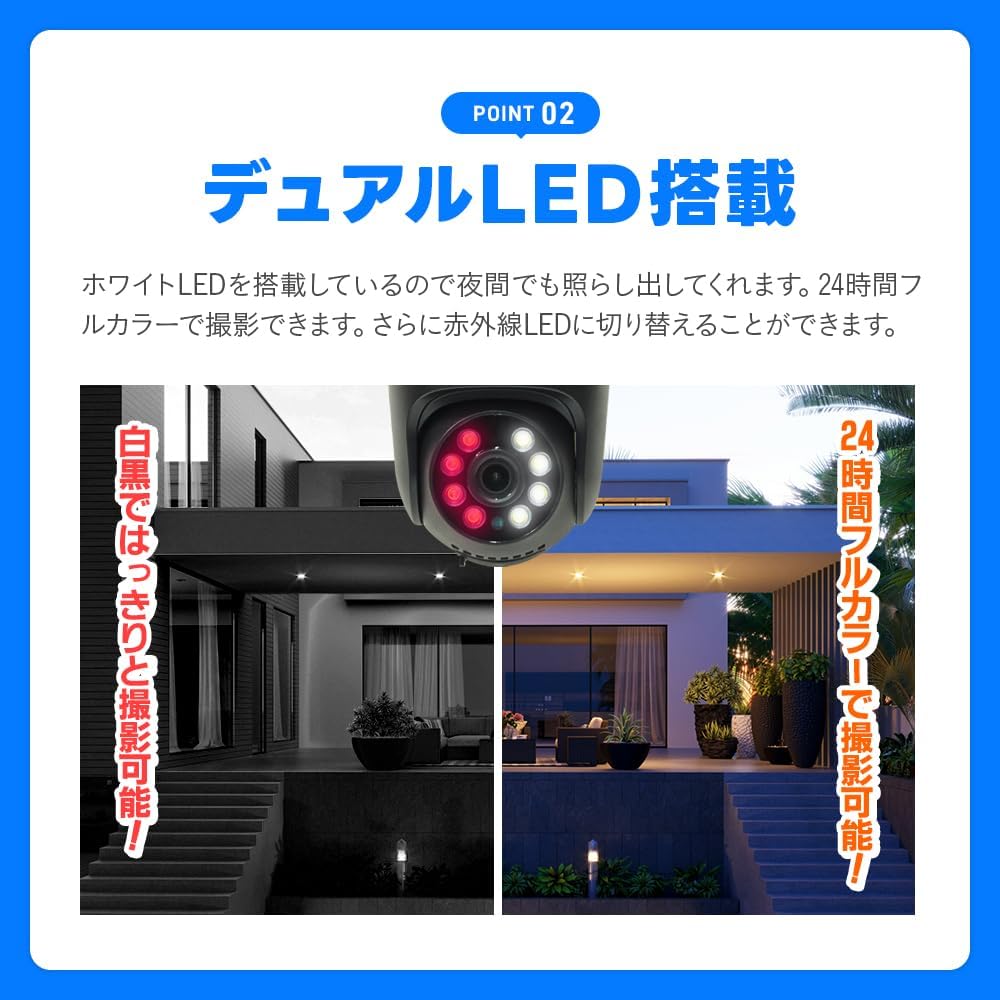 WTW 塚本無線 ゴマちゃんS2 防犯カメラ ワイヤレス パンチルト 300万 