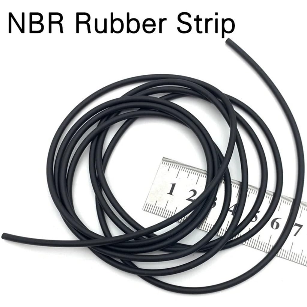 Cavo O-Ring Rotondo Solido FKM Nero Resistente agli Agenti Chimici al Calore Dell'olio | Cavo O-ring rotondo solido FKM nero resistente agli agenti chimici al calore dell'olio(OD5.5mm,5meter)