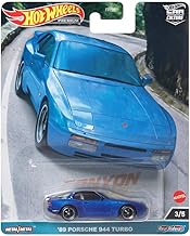 Hot Wheels Premium 2023 Car Culture Canyon Warriors '89 Porsche 944 Turbo 1:64 Diecast Mode Car