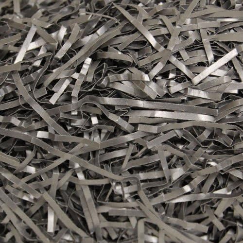200g Metallic Silver Shredded Kraft Paper for Christmas Gift Hamper Fill