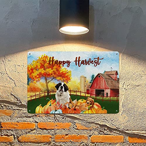 Plaque murale Yorkshire Terrier rétro en métal durable