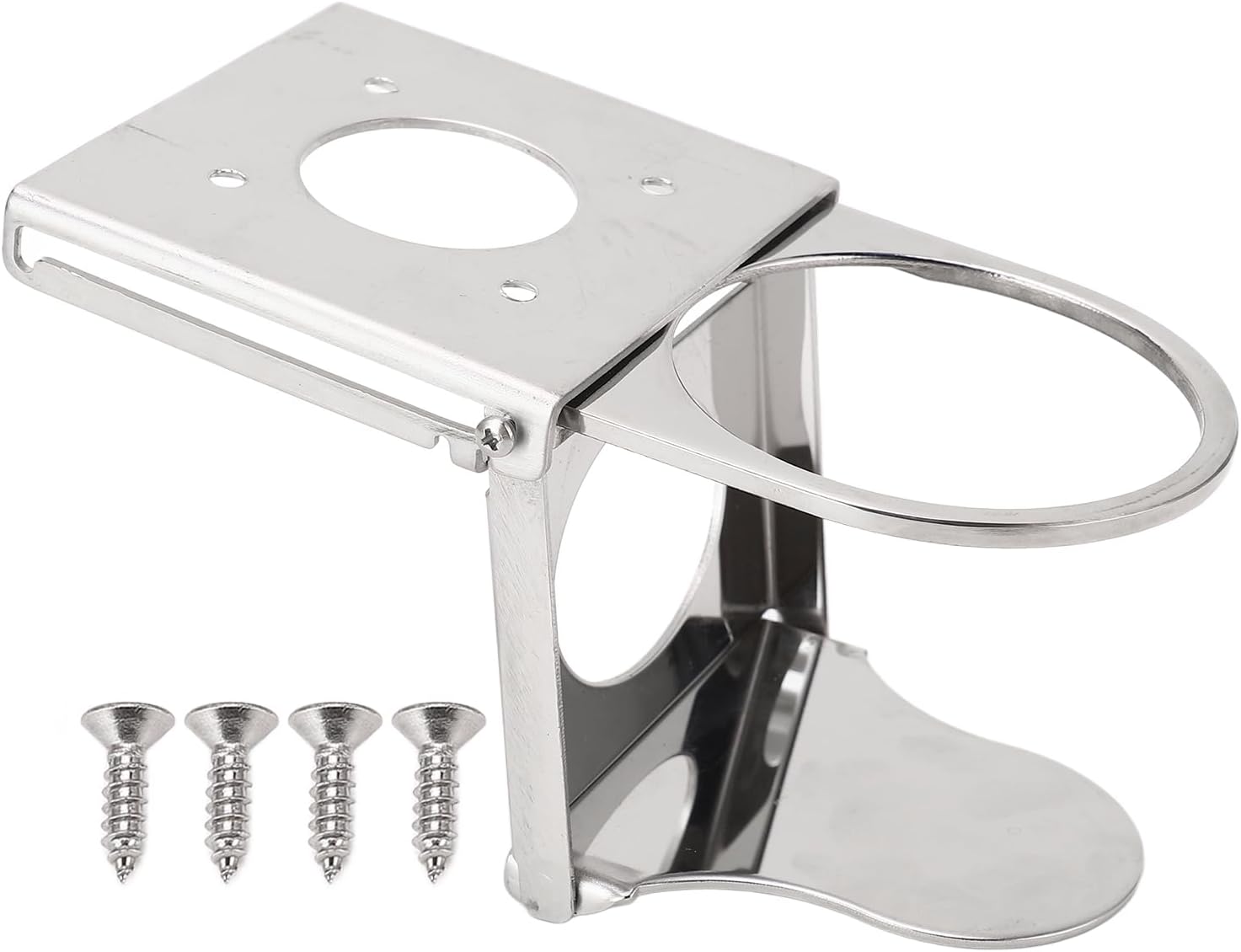 Stainless Steel Adjustable Folding Drink Holder Cup Holder