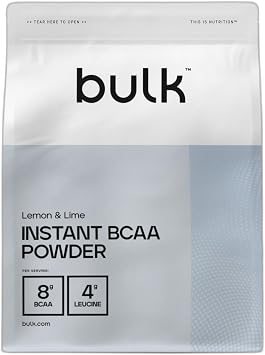 Bulk Pure Instant Branched Chain Amino Acids BCAA, Lemon and Lime, 500 g
