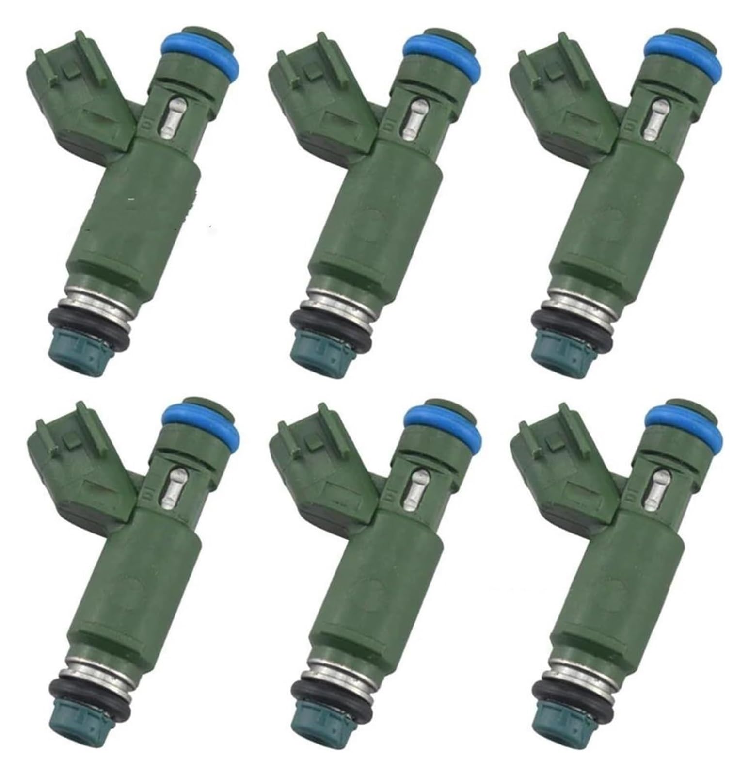 Para Jaguar Para X-Type 2002 2003 2004 2005 2006 2007 2008 6 Piezas 1X43-AB 1X43AB Inyectores De Combustible Boquilla Combustible
