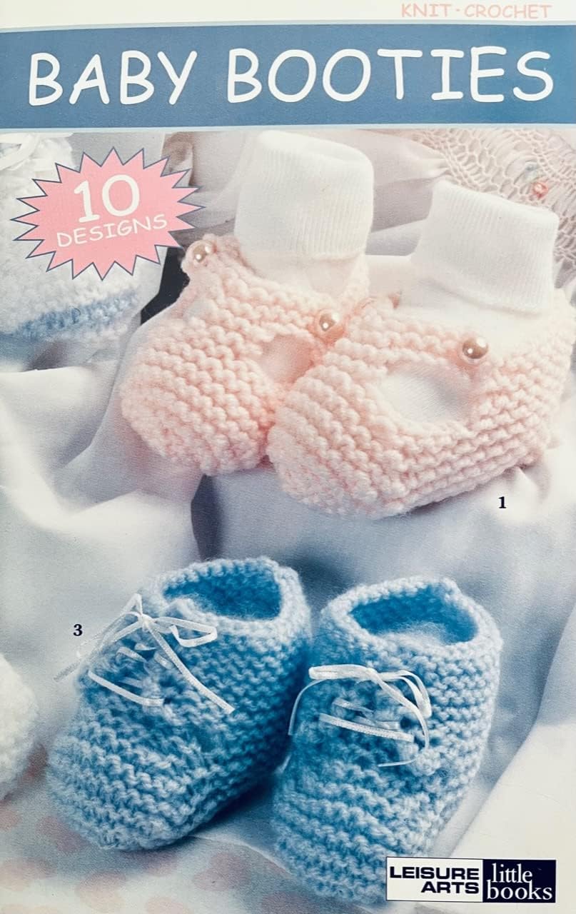 Baby Booties - Crochet Patterns