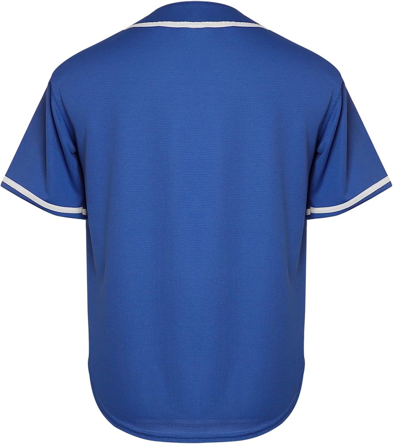 Youth Blank Baseball Jersey, Shirts Kid's Short Sleeve Children's Sports Jersey - Image 3