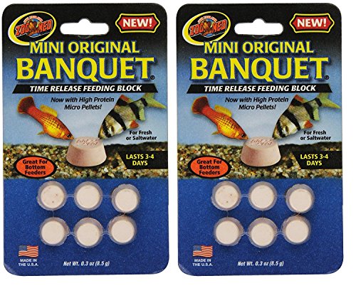 Zoo Med Laboratories AZMBB2 Mini Banquet Block Feeders, 12 Count - image 4