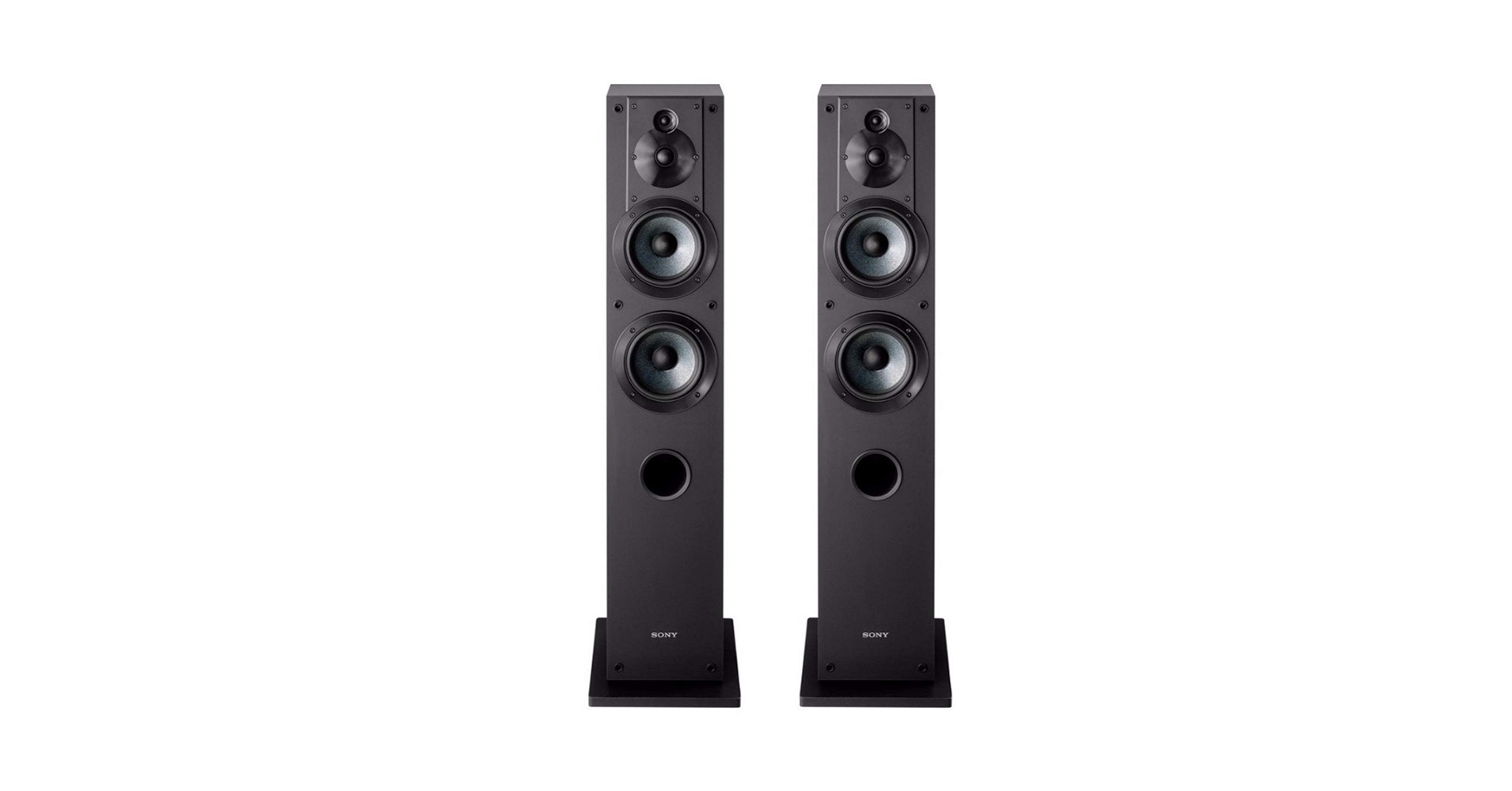 SONY スピーカー (2 unit) SS-CS3 Amazon.com: Sony SS-CS3 3-Way 4-Driver Floor-Standing