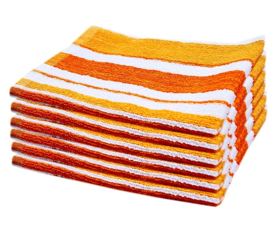 Image of Sapce Fly 100% Cotton 450GSM Gym Workout and Yoga Hand Towels (Multi Color) (Set of 5)