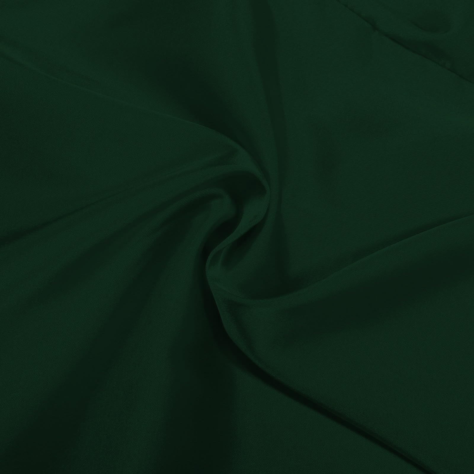 Generisch Herren-Pyjama-Set Satin-Seide mit Knopfleiste einfarbig zweiteilig passende Nachtwäsche für Familie Loungewear langärmelige Seidenkleidung