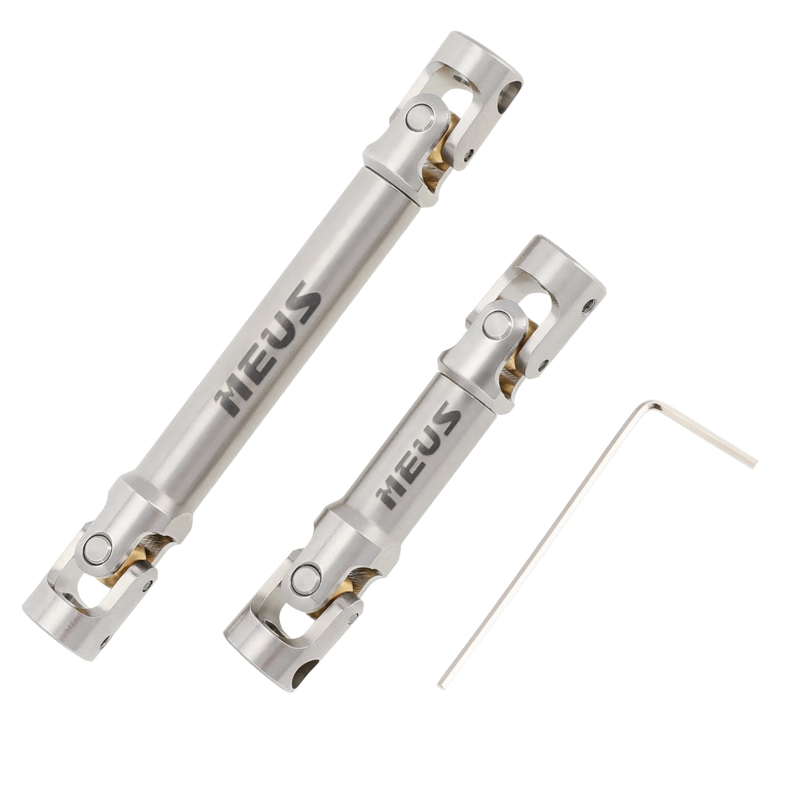 Amazon.com: MEUS RACING Stainless Steel TRX4M Driveshaft, Drive