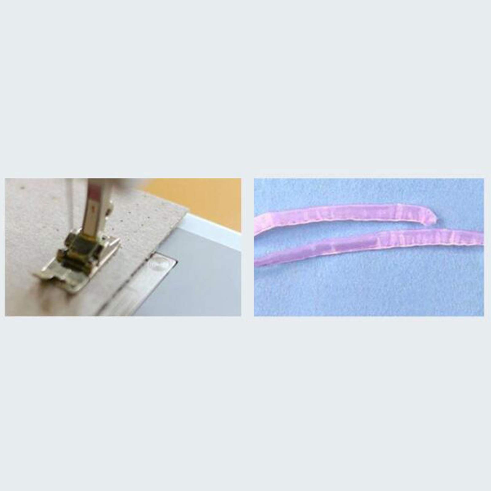 Juego de 10 hilos de coser solubles en agua 402 blancos para artesanías hechas a mano