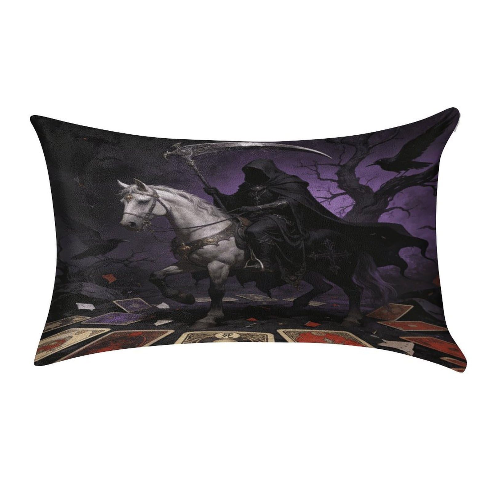 MUSM Tarot Pillow Case 12"X20" Luxury Velvet Throw Pillow Cover Fade Resistant Cozy Soft Pillowcases Pillow Protector Pillow Shams Lumbar Pillow Shells for Home&Gifts