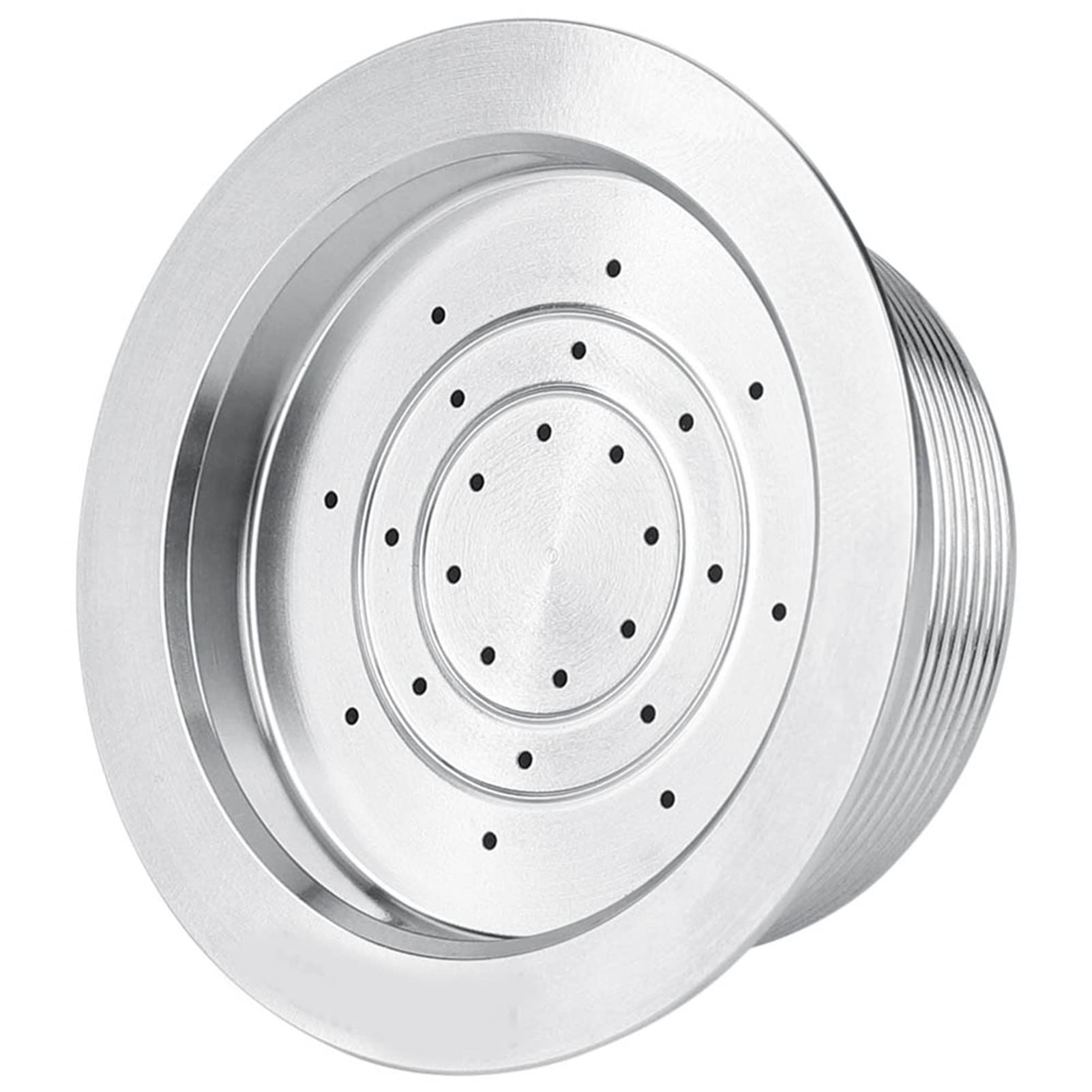 GLOGLOW Reusable Coffee Capsule Filter Cup for A Modo Mio, A Modo Mio, Stainless Steel, with Spoon and Brush, 55g Reusable Coffee Capsule Filter Cup for Nan Household