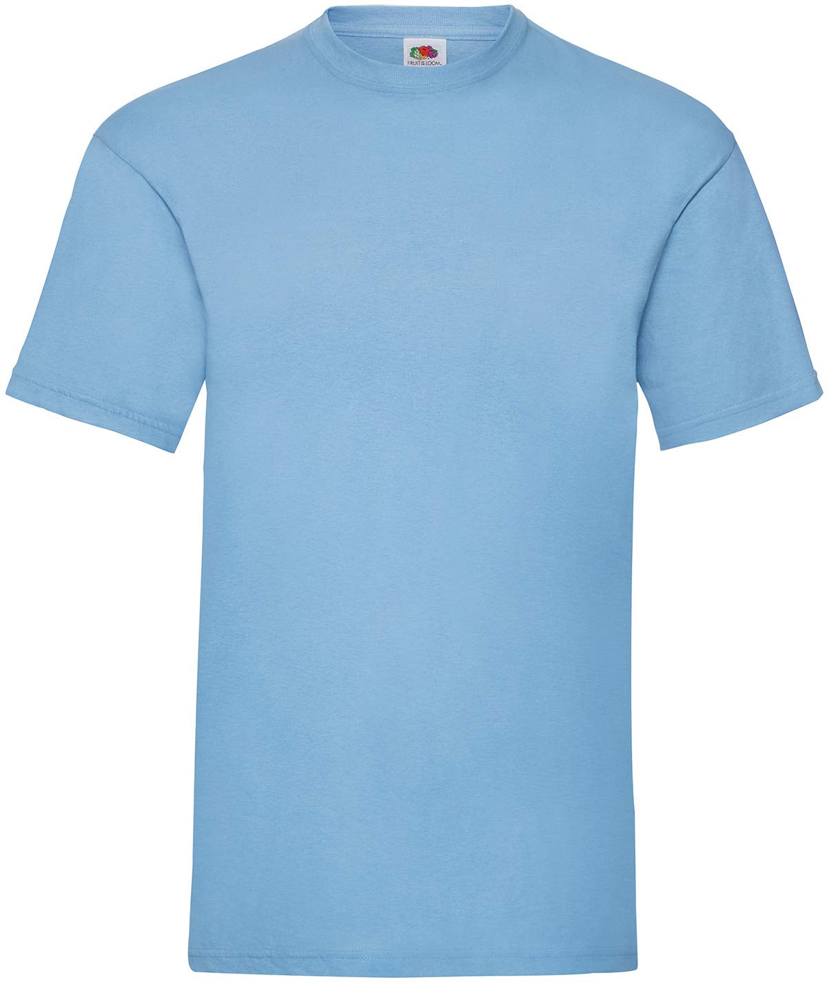 Fruit of the Loom Mens Valueweight Short Sleeve T-Shirt (2XL) (Sky Blue)