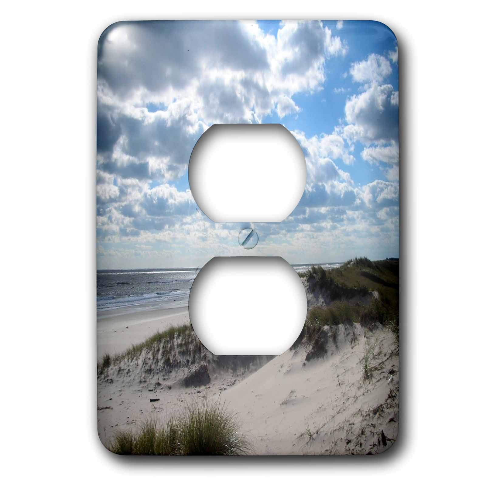 Bouchon de prise cache prise mural Dune Road 2 3dRose lsp_23227_6 pour maison